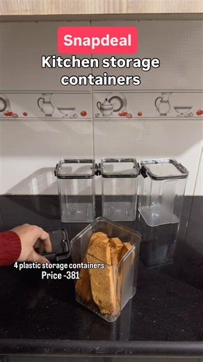 Affordable kitchen storage containers from snapdeal #shorts #kitchen #home #snapdeal #container