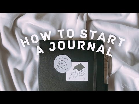 how to start a journal | step by step