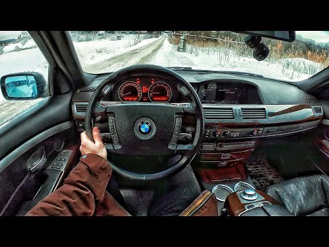 2003 BMW 730i 3.0 AT - POV TEST DRIVE