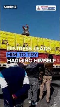 VIRAL | Driver Tries to Take His Life After ₹4,500 Challan Without Paper Check