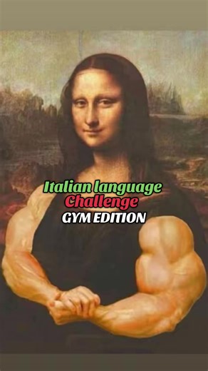 Italian language challenge!🇮🇹 Gym edition🏋🏻 #learnitalian #italianlanguage #italianteachers #italianforbeginners #italianlessons