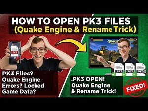 How to Open PK3 Files (Quake Engine & Rename Trick)