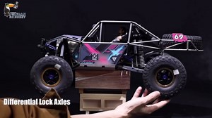 TOUCAN RC HOBBY Capo 1/8 RC Crawler Car U4 CD1582X 2 Speeds Remote Control Racing Vehicles Kits