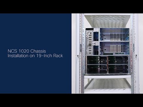 How to Install Cisco NCS 1020 Chassis on a 19-Inch Rack | Step-by-Step Installation Guide