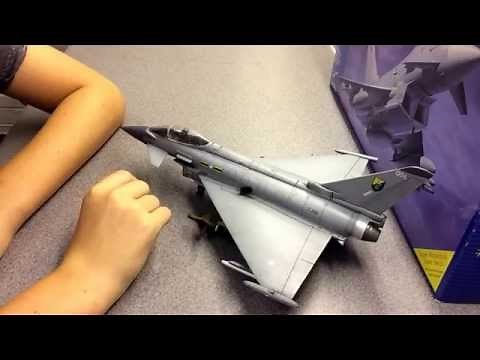 Revell eurofighter typhoon single seater raf 1:48 final reveal