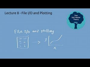 File I/O and Plotting (ChEn 263 - Lecture 8, Full Lecture)