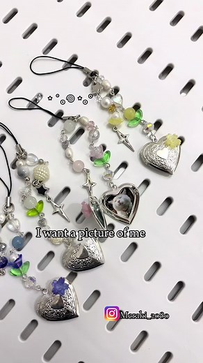 Customizable Heart Photo Charm Bagcharm/Phone Charm