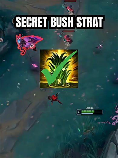 A GUIDE TO BUSH CHEESING #leagueoflegends #v1gorous1 #leaguetok #riotgames #guide #samira