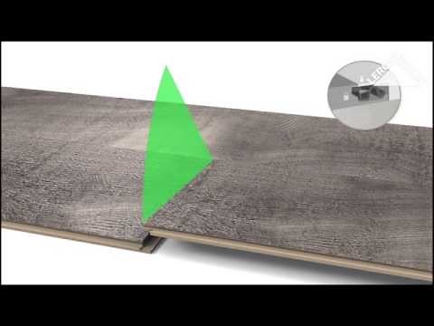 Poser un sol stratifié grâce au système de pose facile clic + (artens plus et premium grande largeu