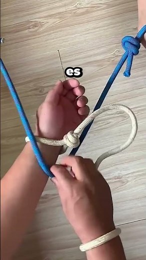 Ingenious trick to cut ropes without scissors!