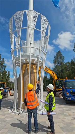 "National flagpole" (not ready to be repaired)