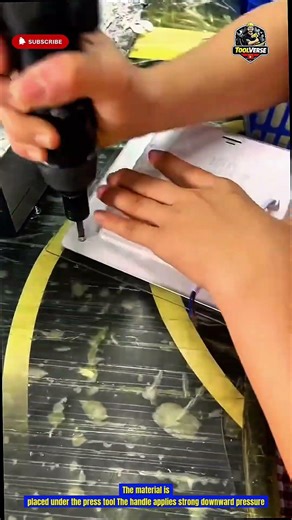 Manual Press Machine Installs Rivet Fast And Strong | Tools Construction