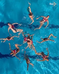 107K views · 3.9K reactions | Team Great Britain  competing again as a team since 2013 in a wonderful performance at the FINA World Championships following the notes of Queen 朗 #artisticswimming | World Aquatics | Facebook