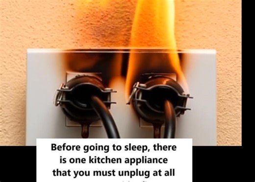11K views | Everyone Should Unplug This Kitchen Appliance Before Going to Sleep to Prevent a Fire. Full article in comment  | Vibes Corner | Facebook
