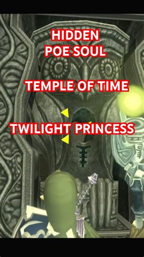 HIDDEN POE SOUL - TEMPLE OF TIME - THE LEGEND OF ZELDA - TWILIGHT PRINCESS #zelda #gaming #shorts