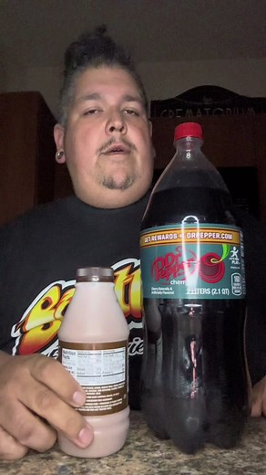 Decadent Milky Monday: Chocolate Milk x Dr. Pepper Cherry Review