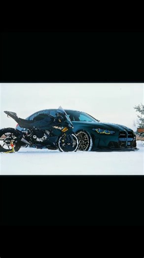 T U R I S M 2.0 on Instagram: "BMW snow mode is activated with the BMWS1000RR + M3 Competition. . . . #BMWSnowMode #S1000RR #M3Competition #BMWPerformance #CarBikeCombo . . “BMW Snow Mode Activated ❄️ BMWS1000RR slicing through the cold with icy precision, M3 Competition standing aggressive beside it. Snow particles falling in slow motion, cool blue & white color grading, cinematic lighting, engine rev sound sync, smooth transitions, power, control & dominance in one frame. BMW performance — no