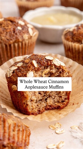 6.5K views · 20 reactions |  Cinnamon Applesauce Muffins are the...