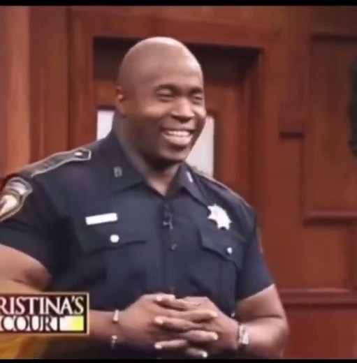 Christina's Court Bailiff Don't Look Happy