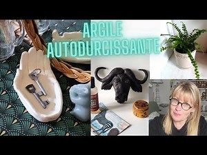 3 ideas for self-hardening clay, easy and without tools!!