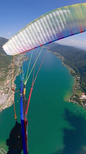 Thrilling Paragliding Spiral Magic Moments at Gerlitzen