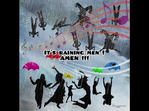 It's raining men, Hallelujah - Geri Halliwell [Lyric Video]