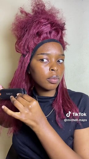 Straightening a Synthetic Wig: Relax, Thin & Blend Tips