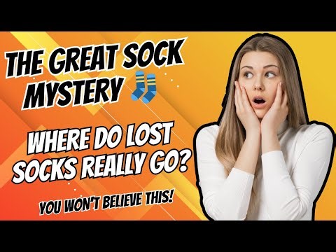 The Great Sock Mystery 🧦 | Where Do Lost Socks Really Go?