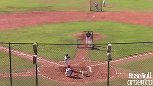 Venezuelan outfielder Misael Urbina, 15, playing in the Dominican Republic in November 2017 and Colombia in January 2018 at the Major League Baseball Venezuelan national showcase: https://www.baseballamerica.com/international/top-2018-prospects-mlb-venezuelan-showcase/#Sp1sdD4pqu0BY6DE.97 | Baseball America