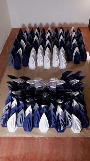 Exploring the Intersection of Art and Technology: 3D Printed Wall Sculpture