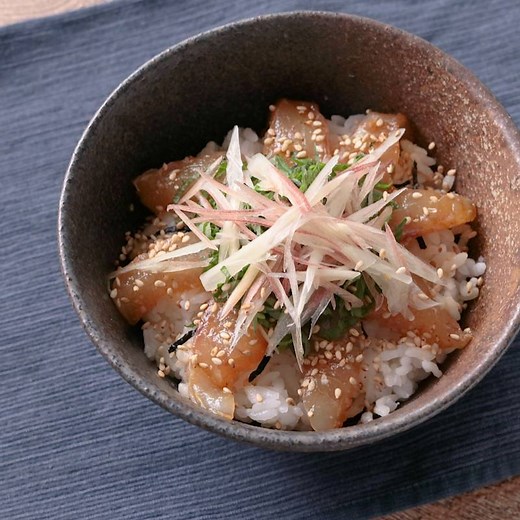 鯛のごまだれ丼 作り方・レシピ | クラシル