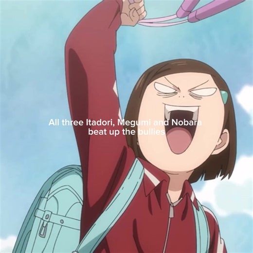 They were bullying the bullies #jujutsukaisen #megumi #nobara #itadoriyuuji #fyp