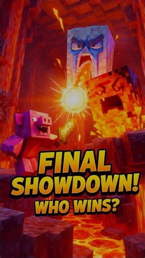 Nether Ka Final Showdown! Piglin vs Magma Cube vs Ghast - Kaun Jeetega Battle Royale? #minecraft
