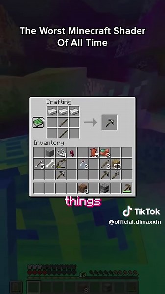 Exploring the Craziest Minecraft Shader Mod