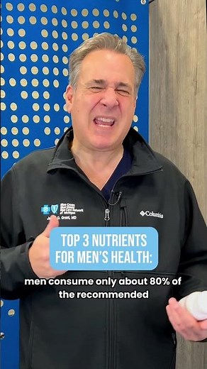 Top 3 Nutrients for Men's Health