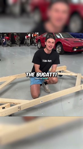 He Installed A Real Engine Into His Fake Bugatti | #automobile #viral #shorts