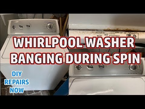 How to Fix Whirlpool Washer OFF Balance/Banging on Sides | Model WTW4903XW3 | Amana, Maytag, Kenmore