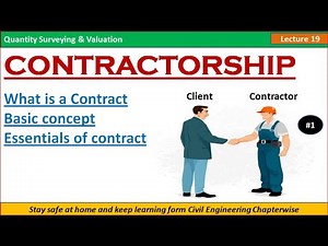 Contractorship / What is Contract / Basic Concepts of Contract / Essentials of Contract