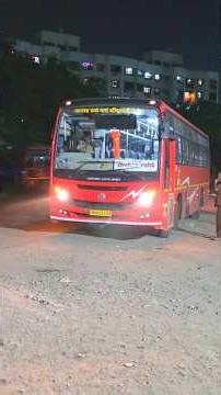 MSRTC New Lalpari BS6 Bus, Borivali - Ratnagiri Route, At Borivali Depot #shorts