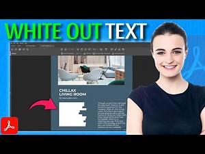 How to White Out Text or Areas in Adobe Acrobat