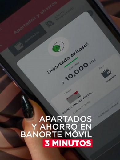 Administra tu dinero rápidamente con Banorte
