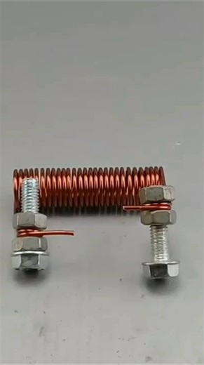 How to make a 220v generator using big copper wire 100% #shorts