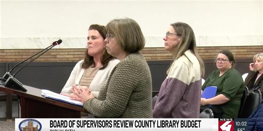 Woodbury County supervisors reduce library budget burden for cities