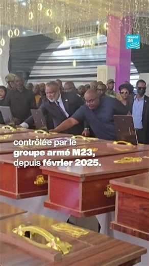 RD Congo : les victimes de l'incendie meurtrier de Bukavu inhumées • FRANCE 24