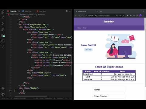 HTML, CSS and JS Course 24 [Kurdish]