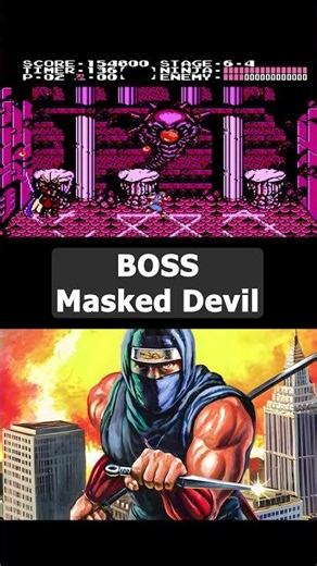 Ninja Gaiden (NES) | Boss: Masked Devil
