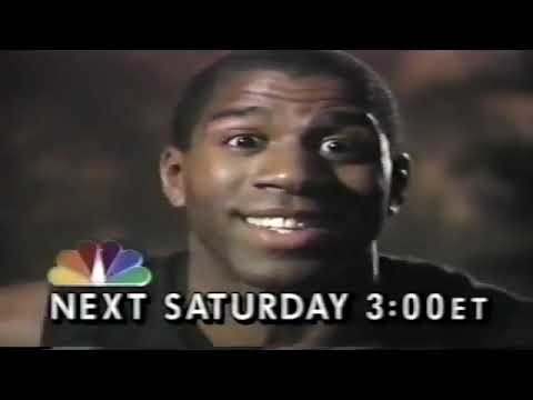 NBA on NBC | NBC Promo - Television Commercial (1990)