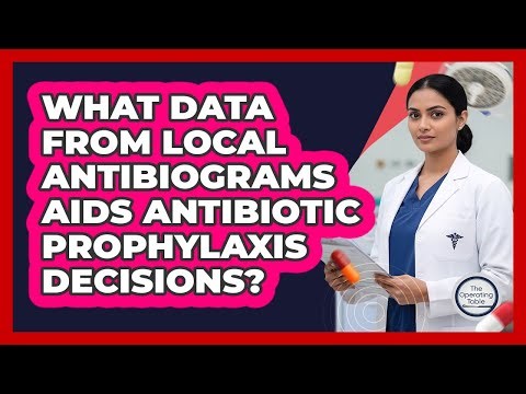 What Data From Local Antibiograms Aids Antibiotic Prophylaxis Decisions?