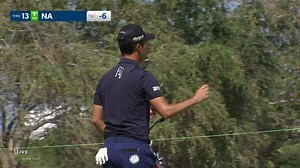 Kevin Na birdies third par-3 of the round at Mexico Open