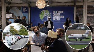 COP26 'doubles carbon footprint' of previous climate summit | LBC